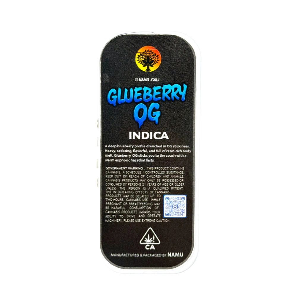Namu Glueberry OG Live Resin Diamonds Disposable - Image 2
